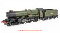 R30364 Hornby King Class 6000 4-6-0 Steam Loco number 6009 "King Charles II" in BR Green with Late Crest - Era 5